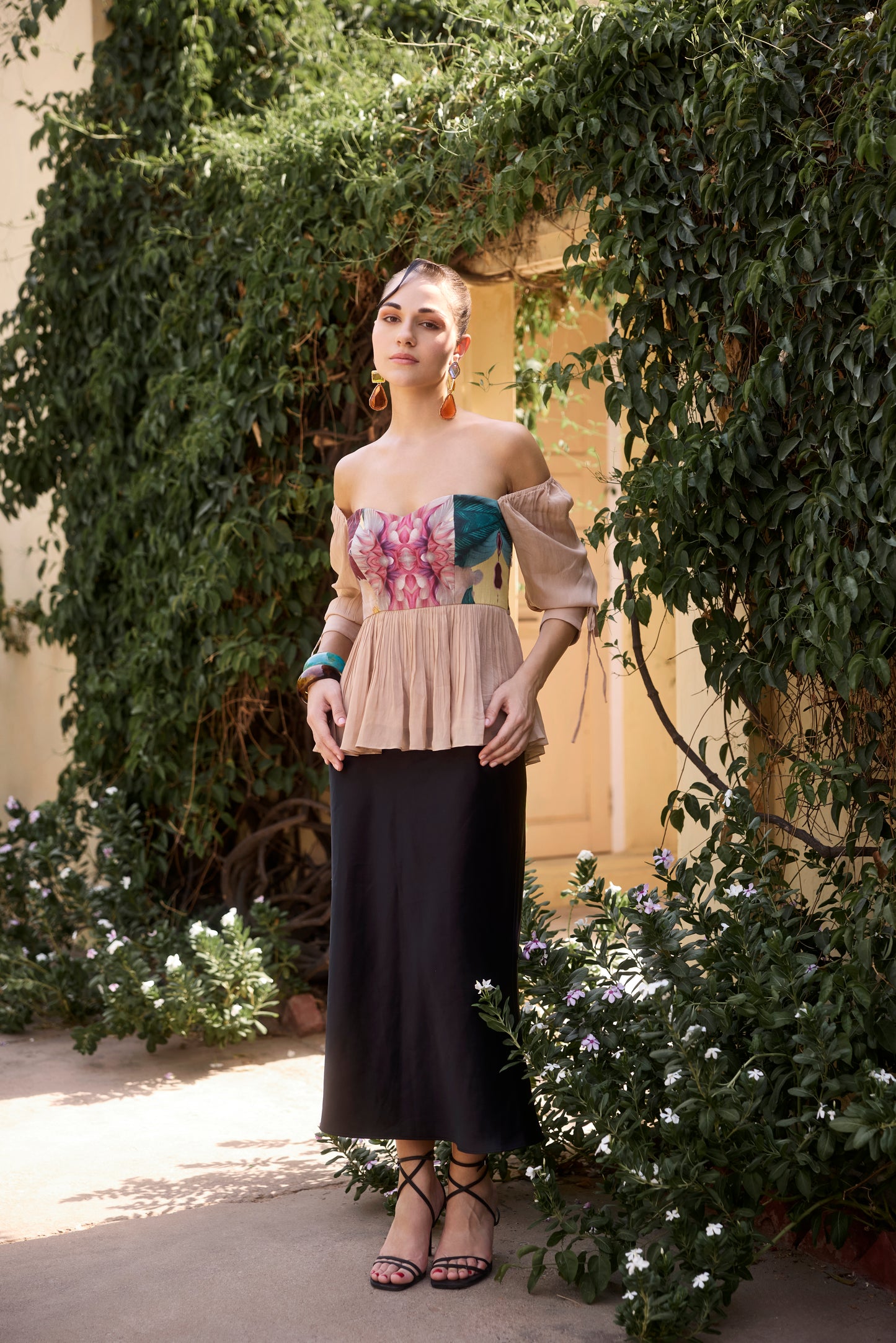 Bloom Peplum Top
