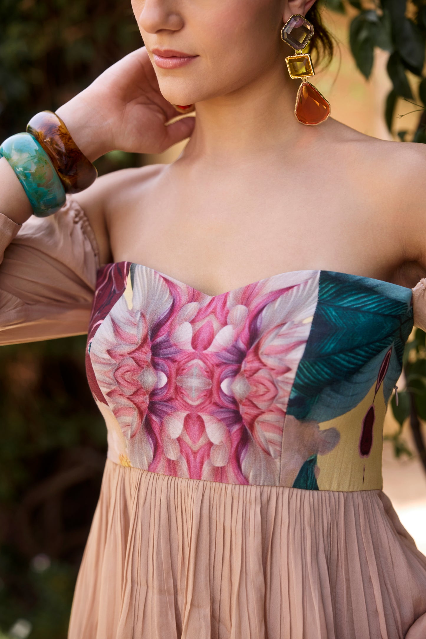 Bloom Peplum Top